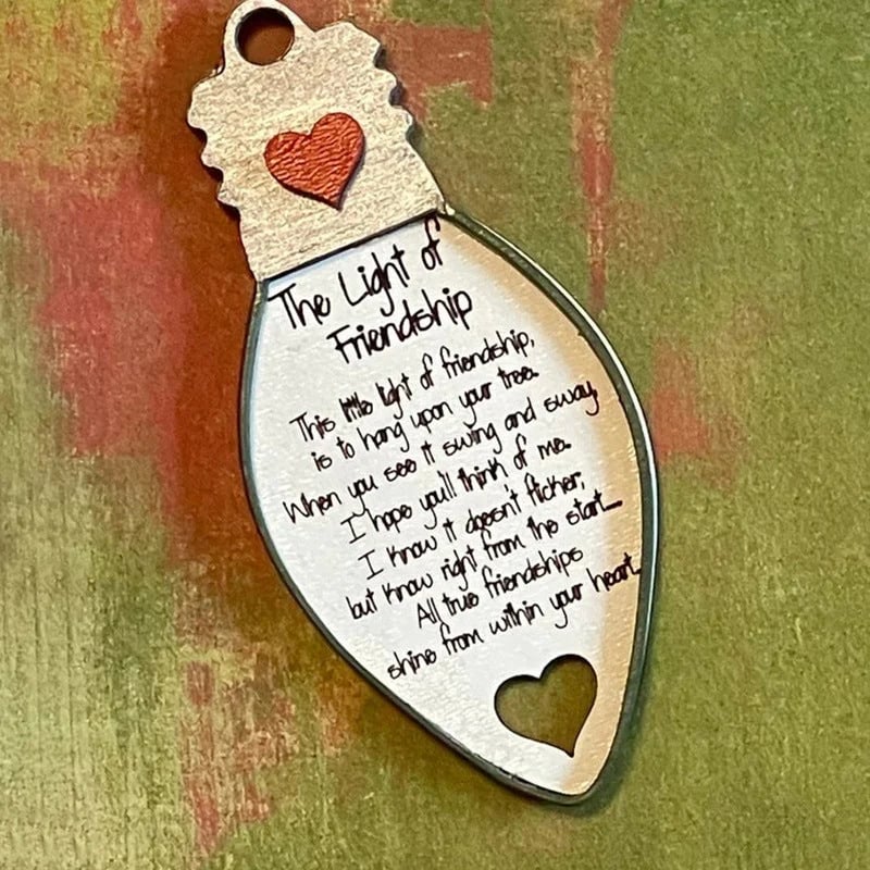 Friendship Ornament Gift