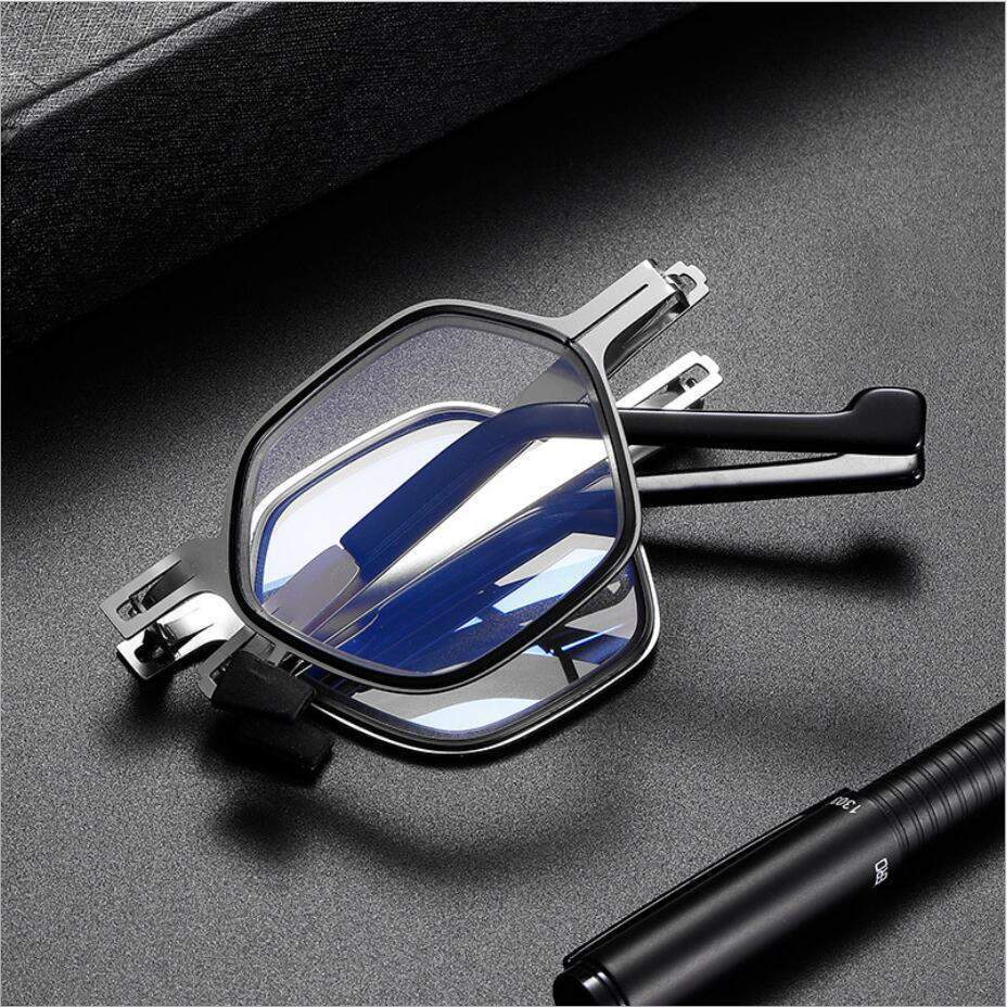 Ultralight Titanium Screwless Foldable Glasses Reading Glasses