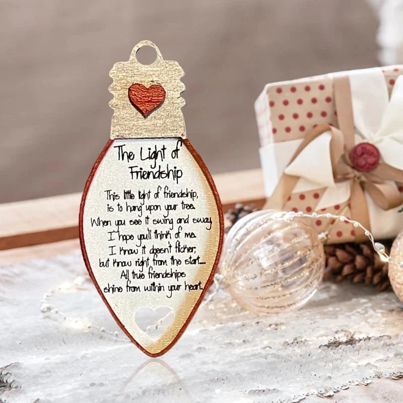 Friendship Ornament Gift