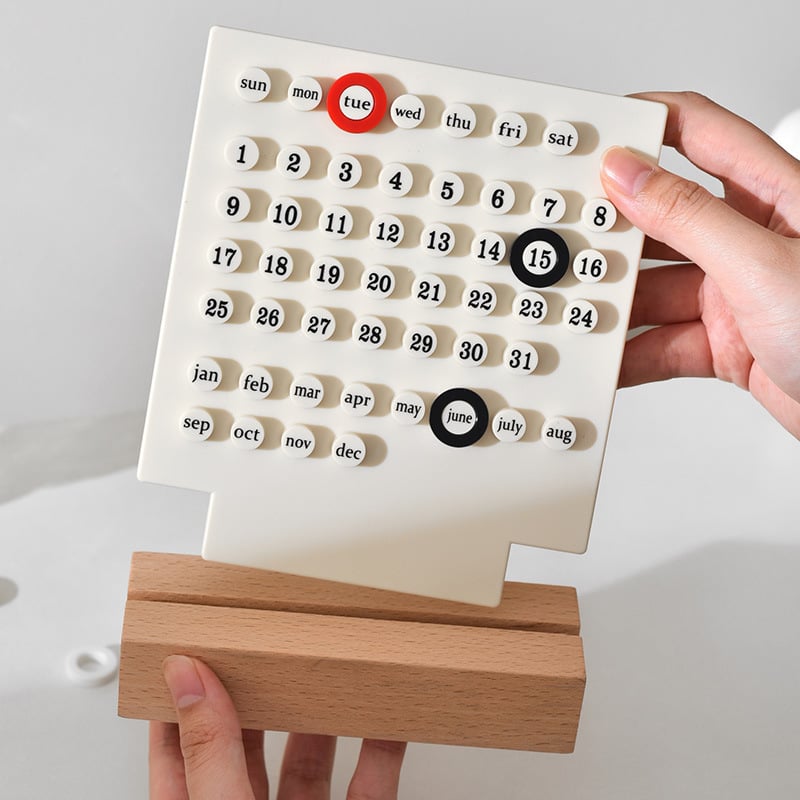Manual diy loop calendar