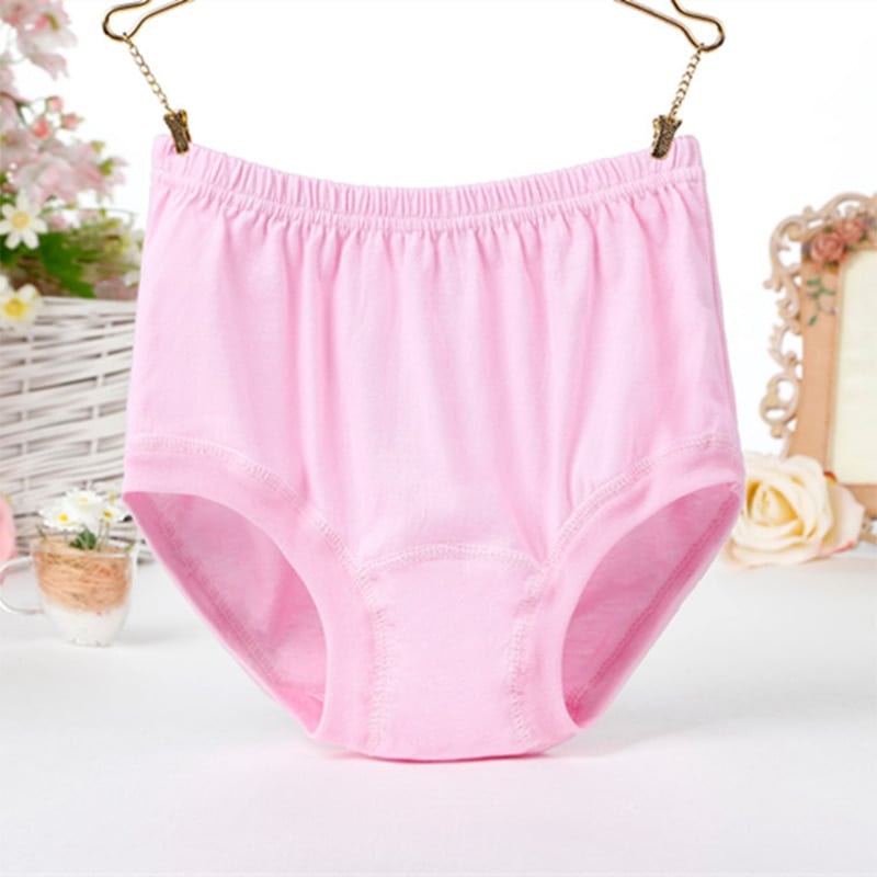 2023 New High-Waist Ladies Cotton Panties Plus Sizes