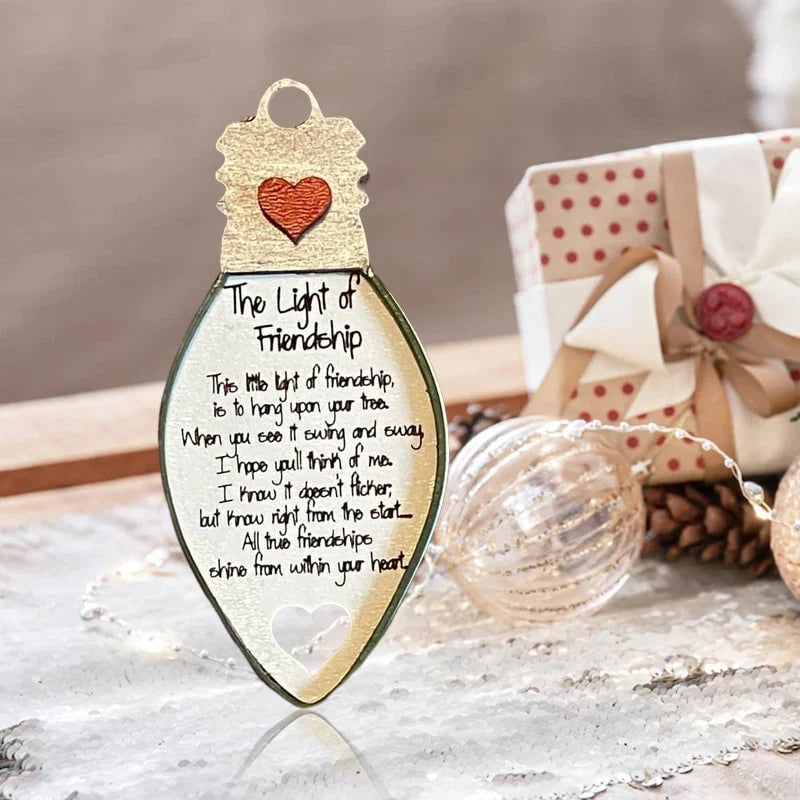 Friendship Ornament Gift