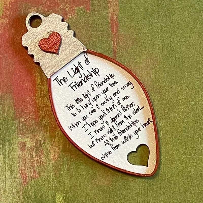 Friendship Ornament Gift