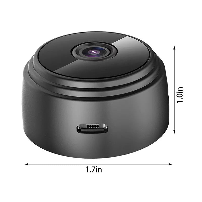 Mini WiFi HD Camera for Home Security with Night Vision