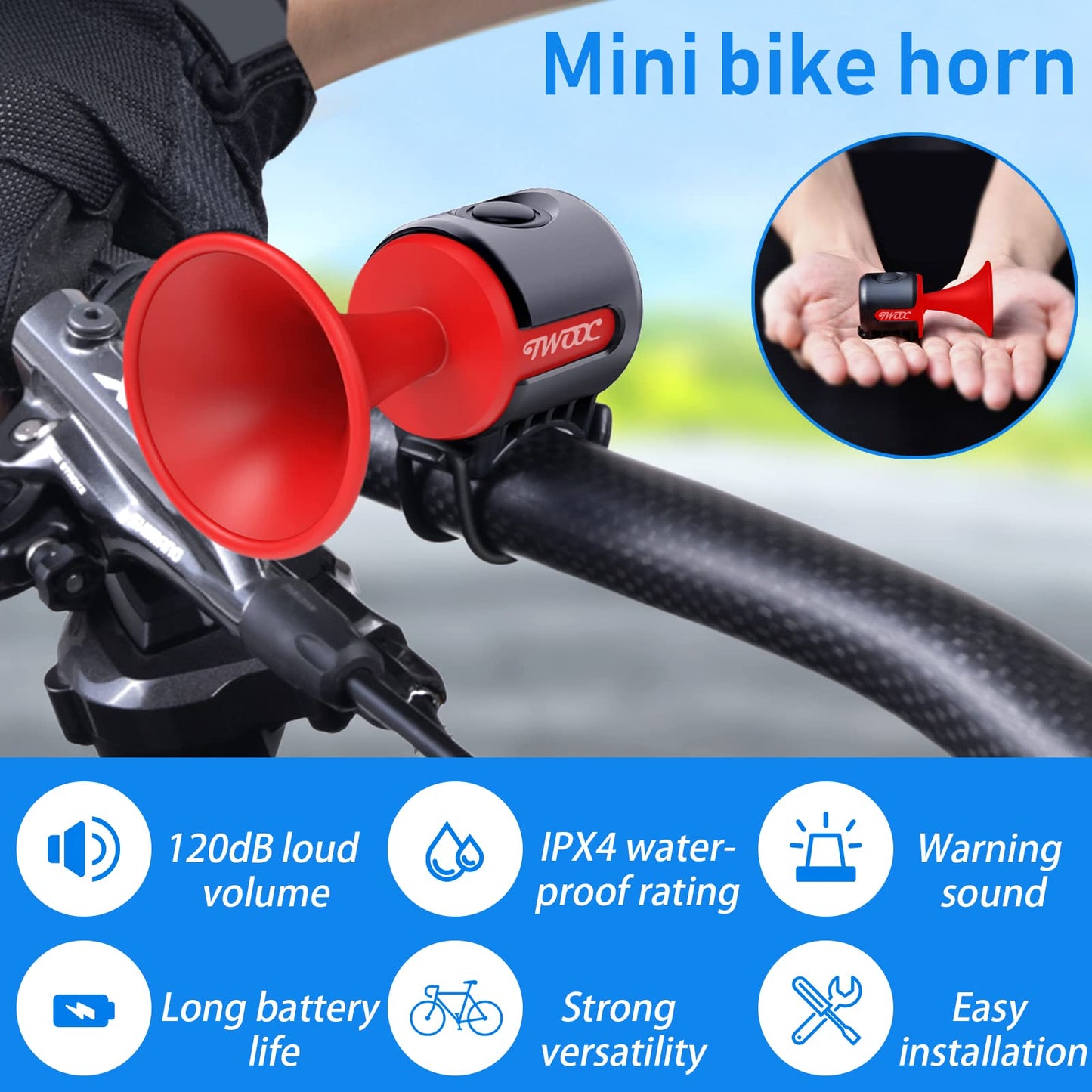 🔈Electric Bike Horn