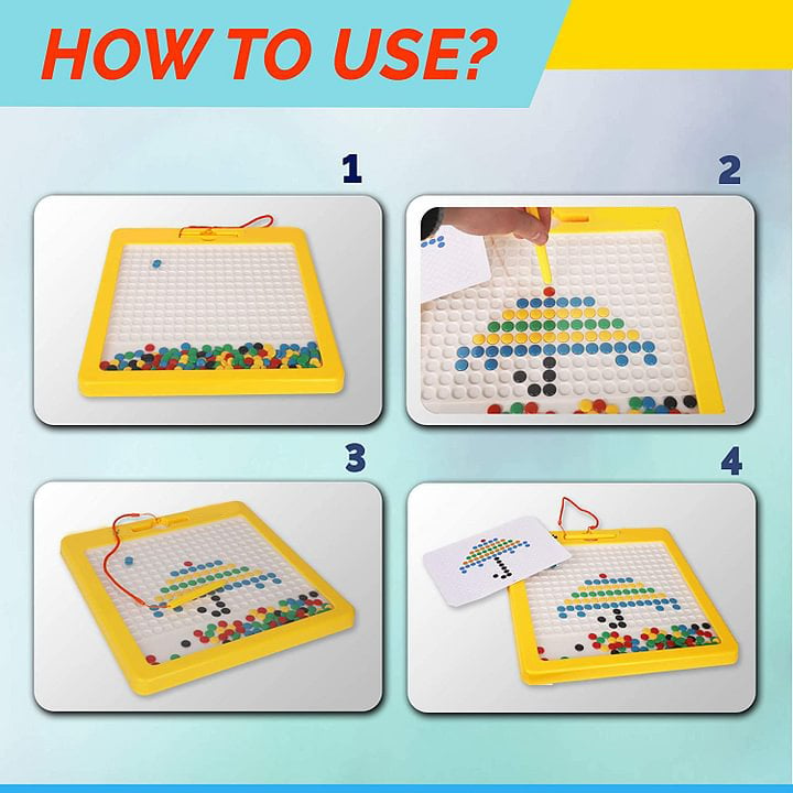 Large Magnetic Drawing Pad for Kids