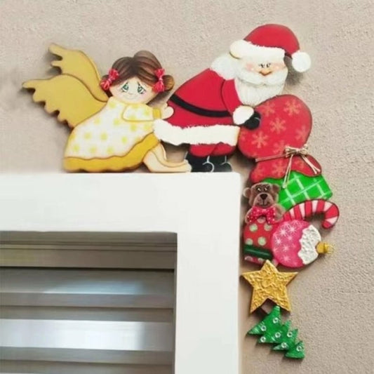 Funny Christmas Door Frame Decorations