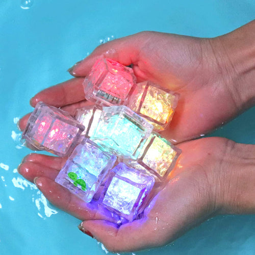 5PCS LED Ice Cube Bath Toy