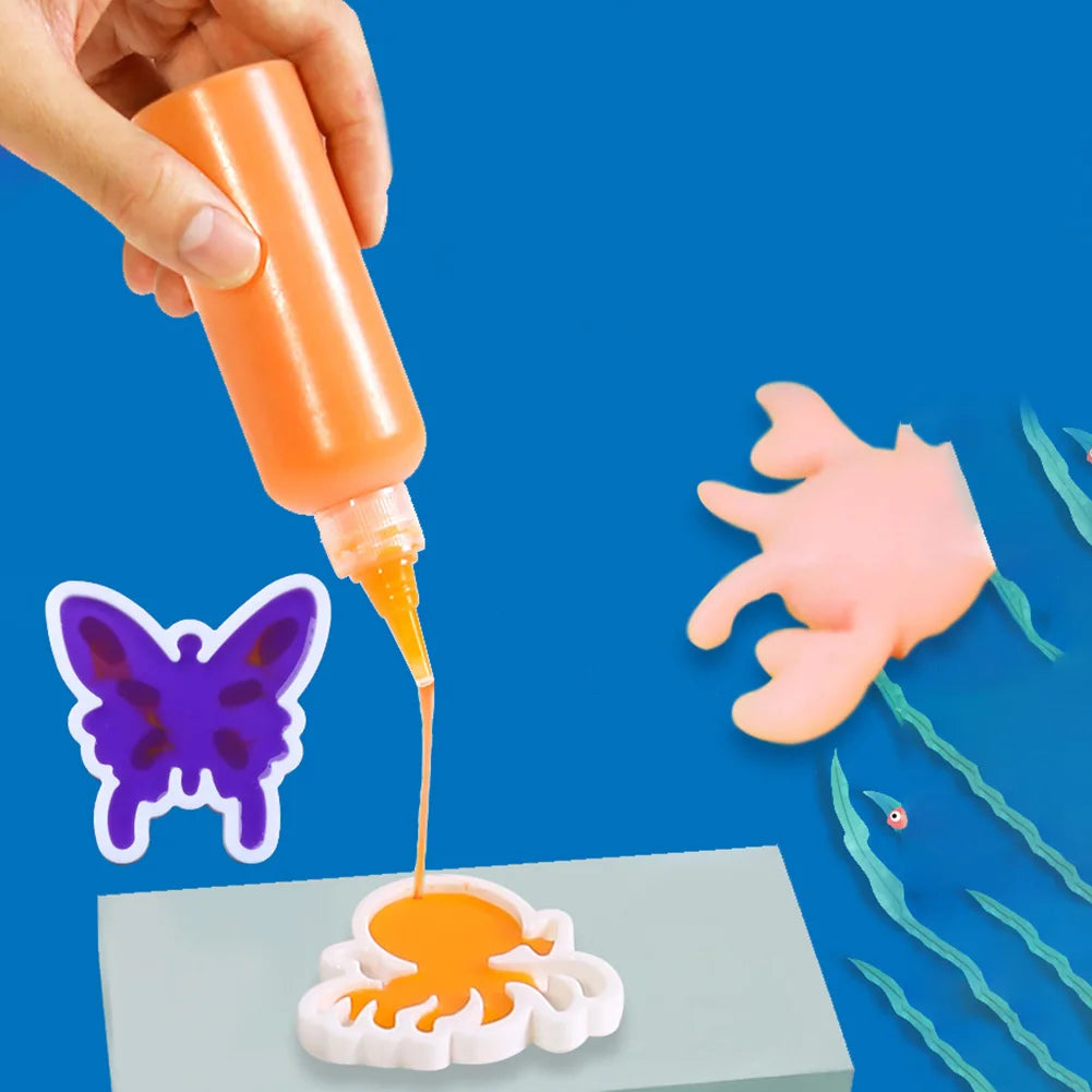 Magic Water Elf Toy Kit Water Fairy Water Gel Kit Handmade Water Toy Birthday Christmas Gifts for Kids Party Favors