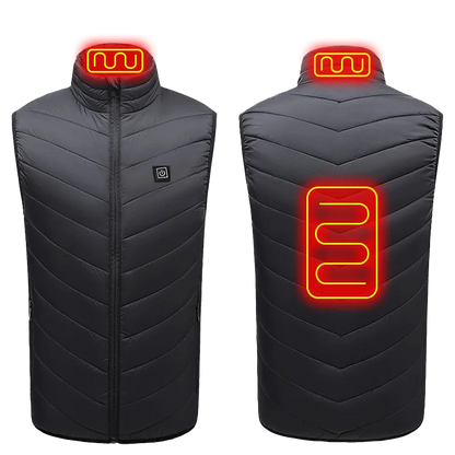 21 Heated Vest Zones Electric Heated Jackets Men Women Sportswear Heated Coat Graphene Heat Coat USB Heating Jacket For Camping