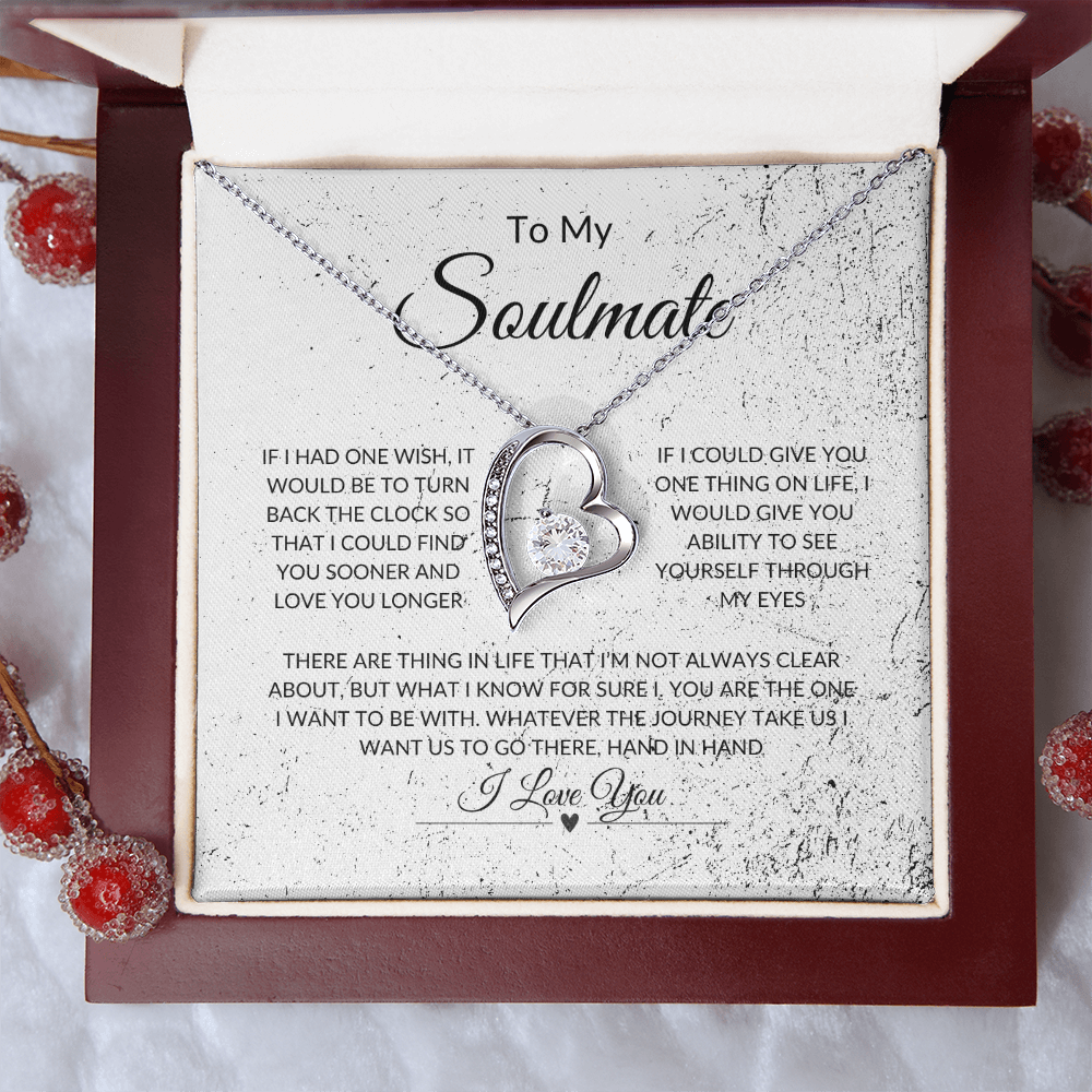 To My Soulmate | Forever Love Necklace