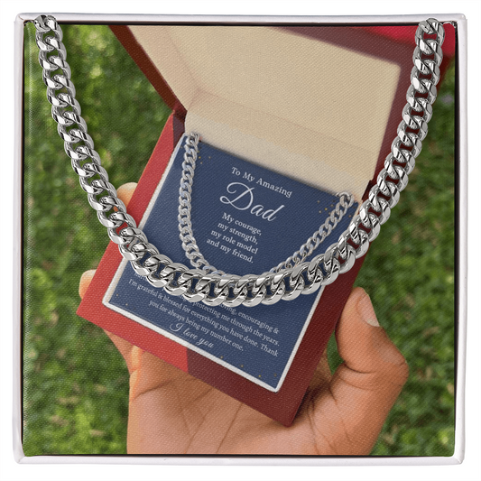 Card Cuban Link Chain