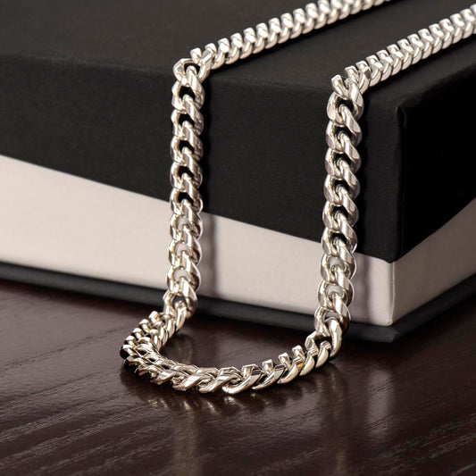 Card Cuban Link Chain