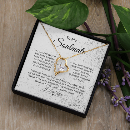 To My Soulmate | Forever Love Necklace