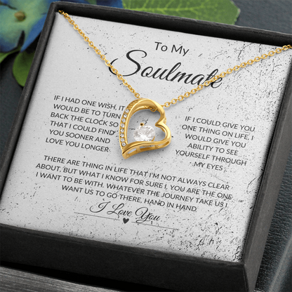 To My Soulmate | Forever Love Necklace