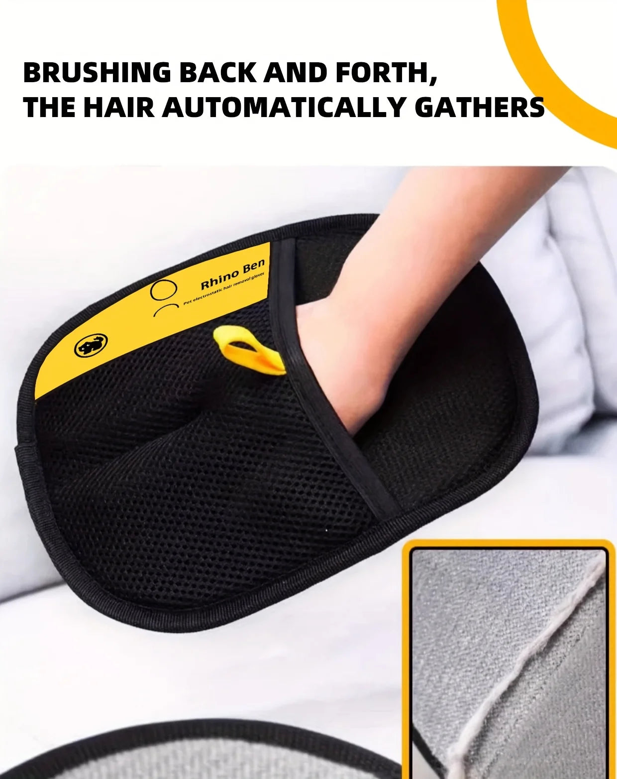 FurEase Pet Hair Remover  Glove