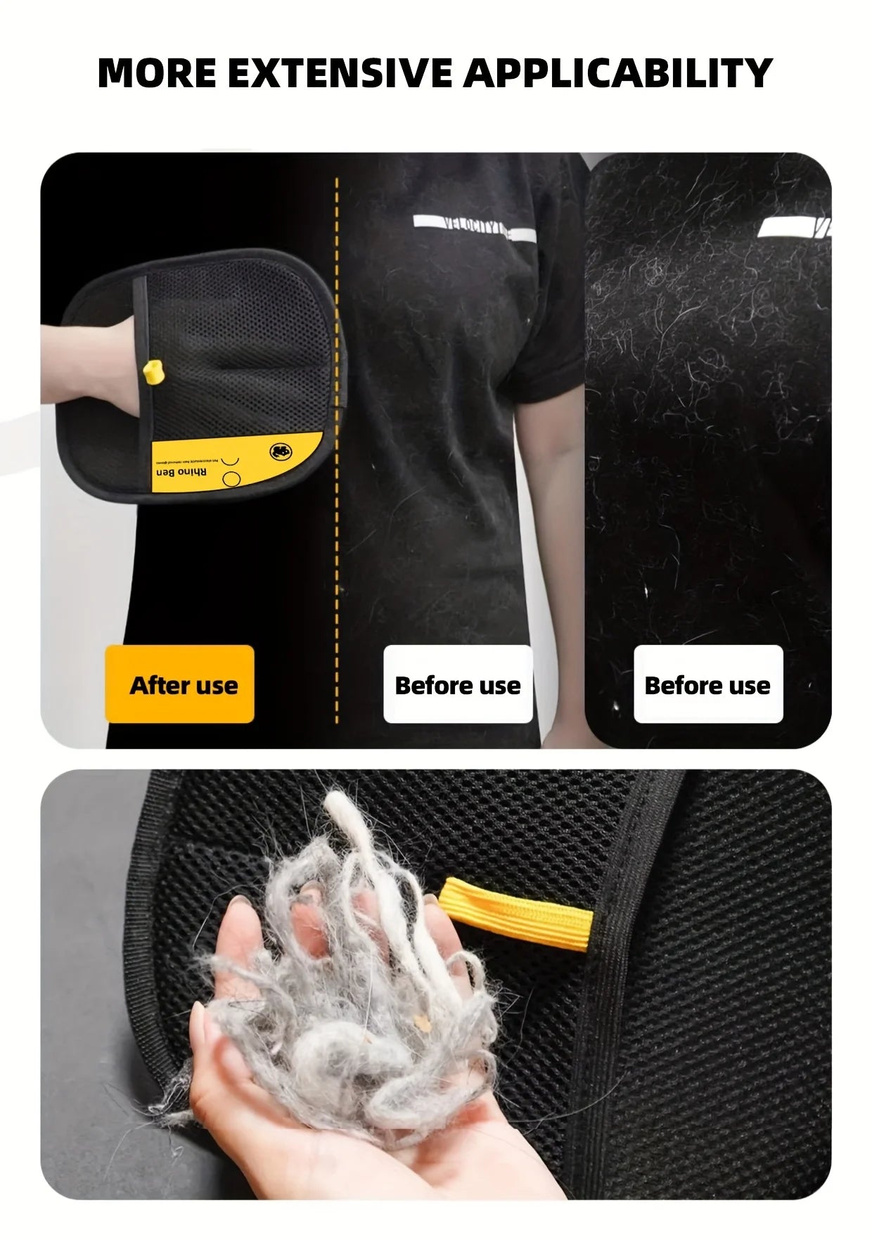 FurEase Pet Hair Remover  Glove