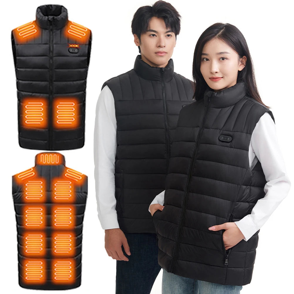 🔥 Rapid Warmth™ Heated Sports Vest – Rechargeable Electric Warming Vest for Outdoor Activities, Hiking & Winter Sports